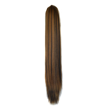 https://image.markethairextensions.ca/hair_images/Iron Sheet Long Straight Ponytail Brown Blonde1-4-27.jpg
